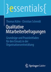 Cover von Qualitative Mitarbeiterbefragungen