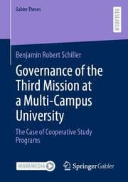 Cover von Governance of the Third Mission at a Multi-Campus University