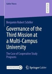 Cover von Governance of the Third Mission at a Multi-Campus University
