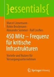 Cover von 450 MHz - Frequenz für kritische Infrastrukturen