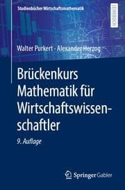 Cover von Brückenkurs Mathematik für Wirtschaftswissenschaftler