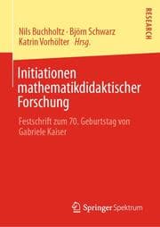 Cover von Initiationen mathematikdidaktischer Forschung