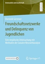 Cover von Freundschaftsnetzwerke und Delinquenz von Jugendlichen