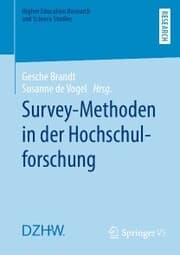 Cover von Survey-Methoden in der Hochschulforschung