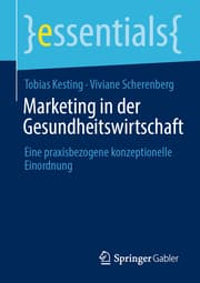 Cover von Marketing in der Gesundheitswirtschaft