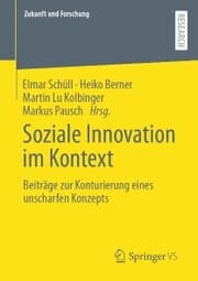 Cover von Soziale Innovation im Kontext