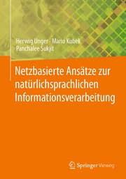 Cover von Netzbasierte Ansätze zur natürlichsprachlichen Informationsverarbeitung
