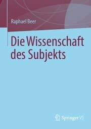 Cover von Die Wissenschaft des Subjekts