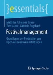 Cover von Festivalmanagement