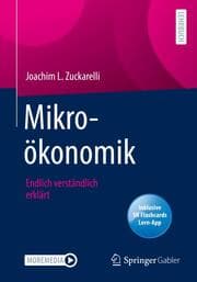 Cover von Mikroökonomik