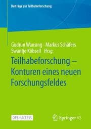 Cover von Teilhabeforschung - Konturen eines neuen Forschungsfeldes