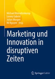 Cover von Marketing und Innovation in disruptiven Zeiten
