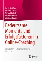Cover von Bedeutsame Momente und Erfolgsfaktoren im Online-Coaching