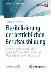 Cover von Flexibilisierung der betrieblichen Berufsausbildung