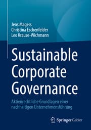 Cover von Sustainable Corporate Governance