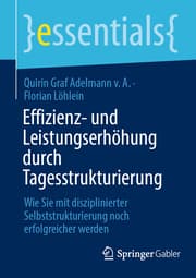 Cover von Effizienz- und Leistungserhöhung durch Tagesstrukturierung
