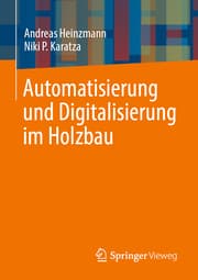 Cover von Automatisierung und Digitalisierung im Holzbau