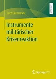 Cover von Instrumente militärischer Krisenreaktion