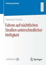 Cover von Fahren auf nächtlichen Straßen unterschiedlicher Helligkeit