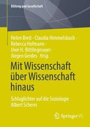 Cover von Mit Wissenschaft über Wissenschaft hinaus