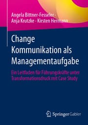 Cover von Change Kommunikation als Managementaufgabe