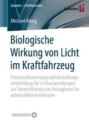 Cover von Biologische Wirkung von Licht im Kraftfahrzeug