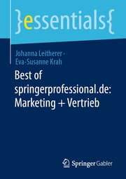 Cover von Best of springerprofessional.de: Marketing + Vertrieb