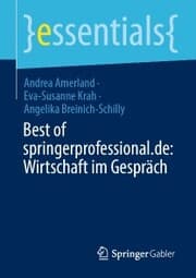 Cover von Best of springerprofessional.de: Wirtschaft im Gespräch