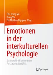Cover von Emotionen in der interkulturellen Psychologie
