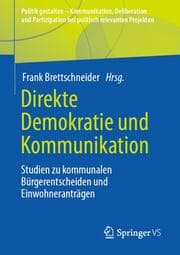 Cover von Direkte Demokratie und Kommunikation