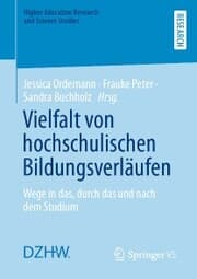 Cover von Vielfalt von hochschulischen Bildungsverläufen
