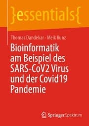 Cover von Bioinformatik am Beispiel des SARS-CoV2 Virus und der Covid19 Pandemie