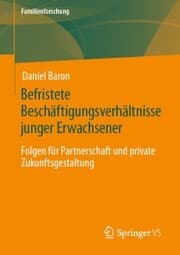 Cover von Befristete Beschäftigungsverhältnisse junger Erwachsener