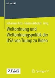 Cover von Weltordnung und Weltordnungspolitik der USA von Trump zu Biden
