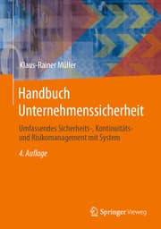 Cover von Handbuch Unternehmenssicherheit