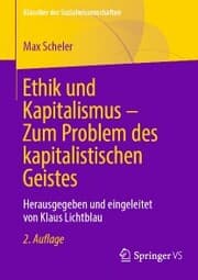 Cover von Ethik und Kapitalismus - Zum Problem des kapitalistischen Geistes