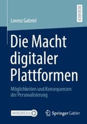 Cover von Die Macht digitaler Plattformen