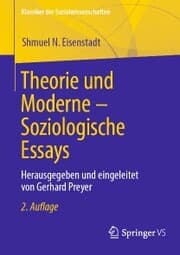 Cover von Theorie und Moderne - Soziologische Essays