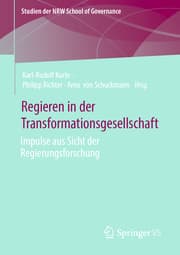 Cover von Regieren in der Transformationsgesellschaft