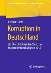 Cover von Korruption in Deutschland