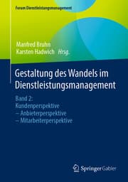 Cover von Gestaltung des Wandels im Dienstleistungsmanagement