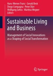 Cover von Sustainable Living and Business