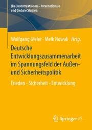Cover von Deutsche Entwicklungszusammenarbeit im Spannungsfeld der Außen- und Sicherheitspolitik