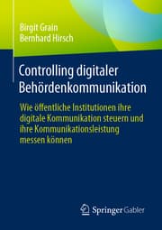 Cover von Controlling digitaler Behördenkommunikation