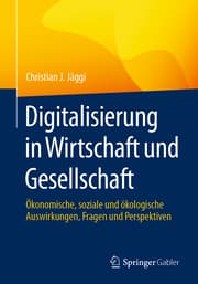 Cover von Digitalisierung in Wirtschaft und Gesellschaft