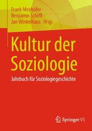 Cover von Kultur der Soziologie