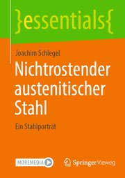 Cover von Nichtrostender austenitischer Stahl