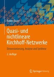Cover von Quasi- und nichtlineare Kirchhoff-Netzwerke