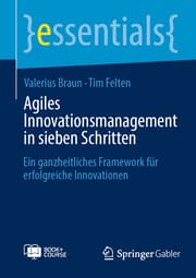 Cover von Agiles Innovationsmanagement in sieben Schritten