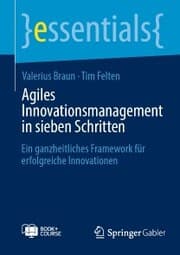 Cover von Agiles Innovationsmanagement in sieben Schritten